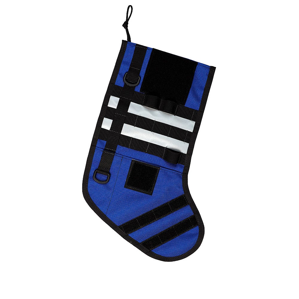 Tactical Christmas Stocking Blue