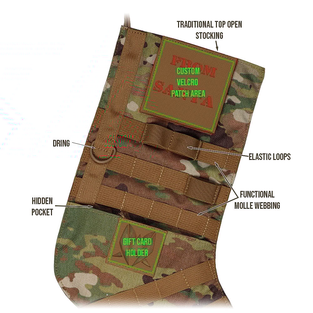Tactical Christmas Stocking Overview