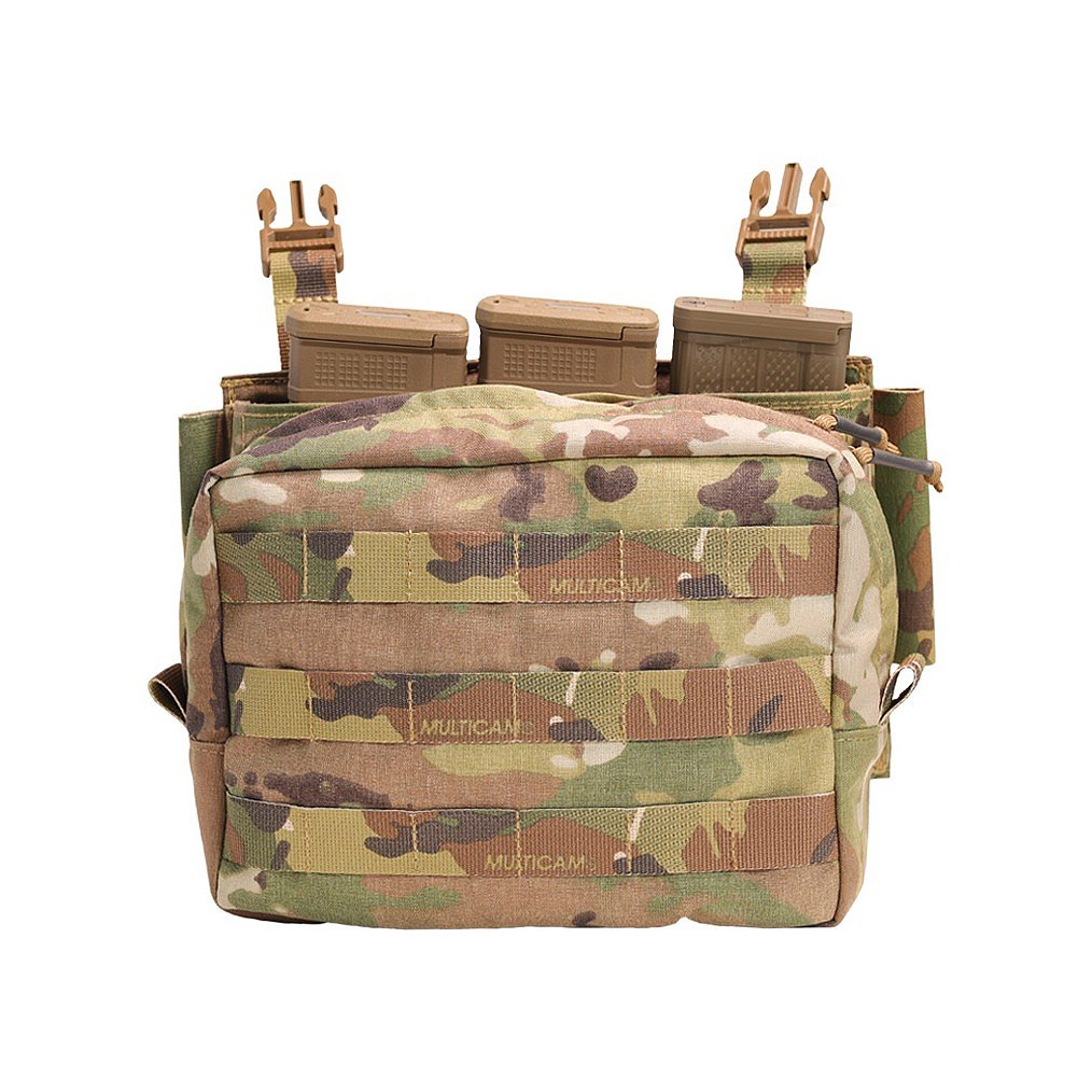 GP 9x6x3 Pouch mounted on a triple mag placard
