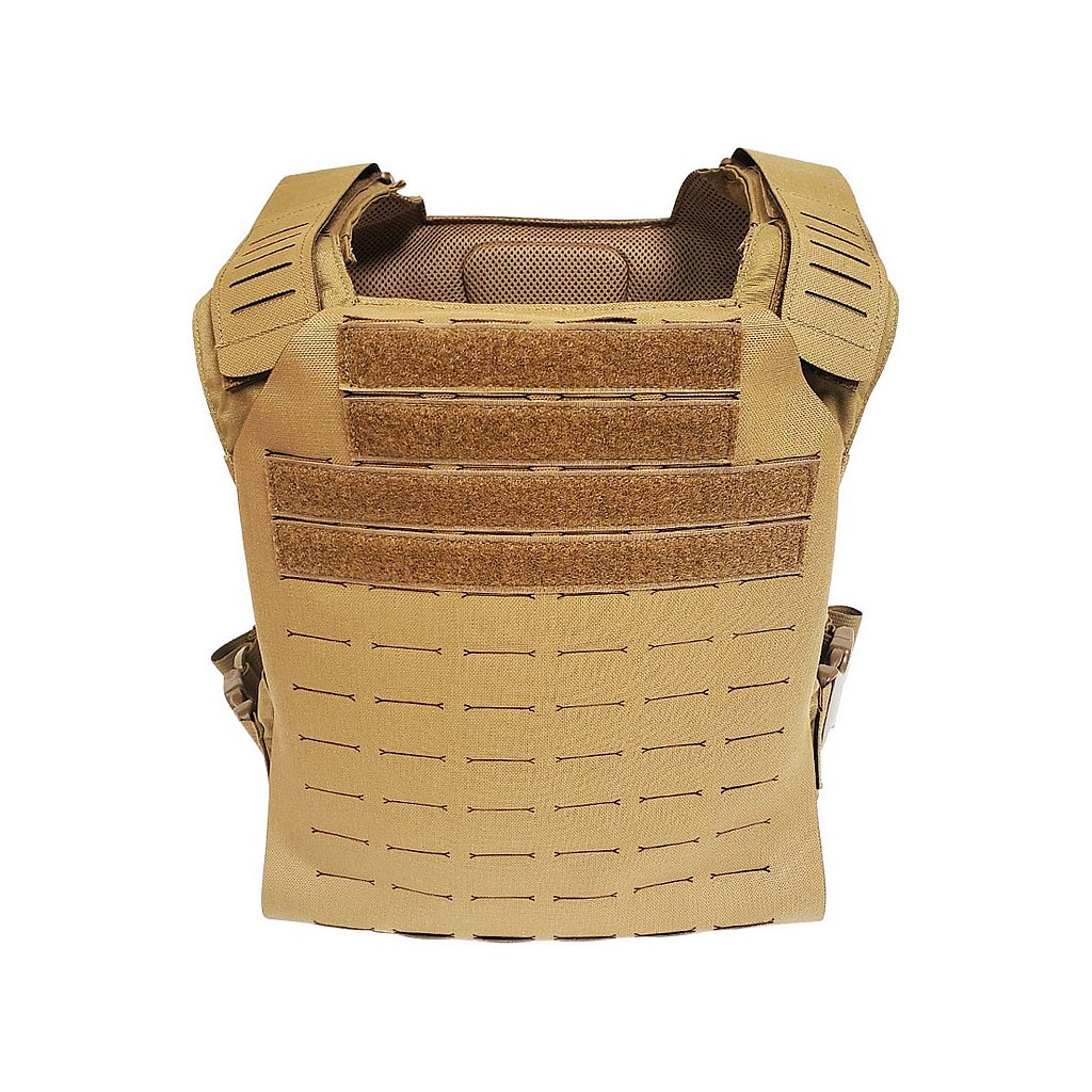 Sentry Laser Cut Carrier Coyote Front View