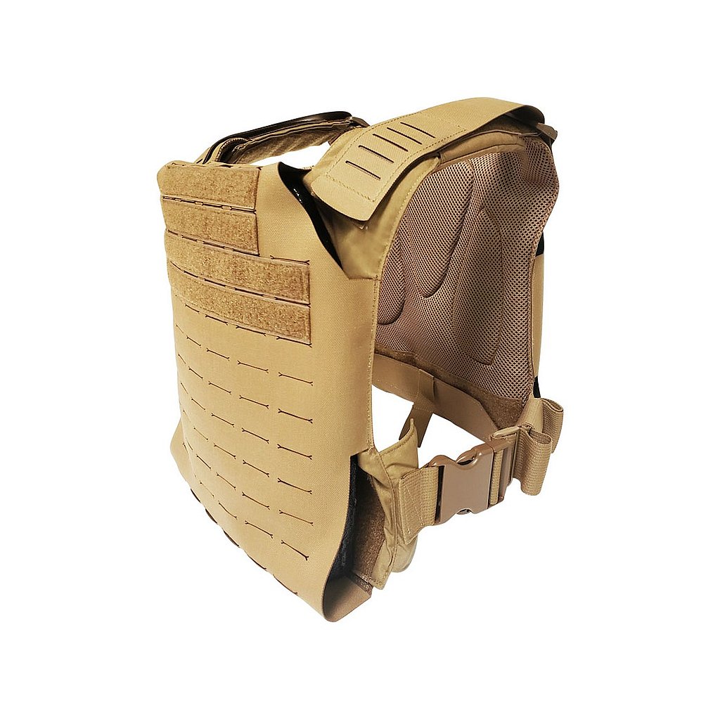 Sentry Laser Cut Carrier Coyote Right View