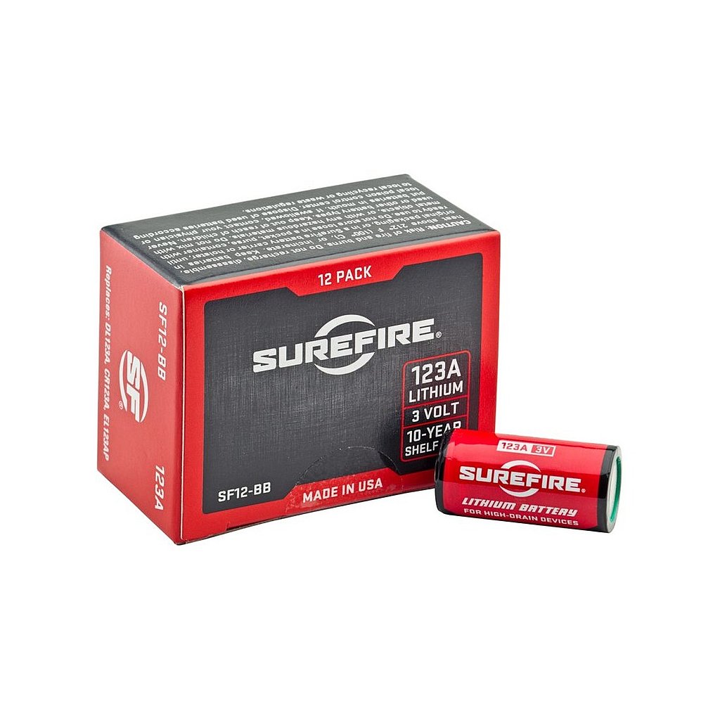 Surefire 123A Batteries Box