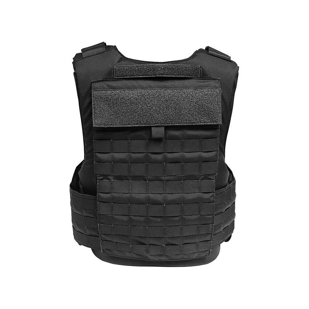 Warrior Full Cut Carrier Black Back View