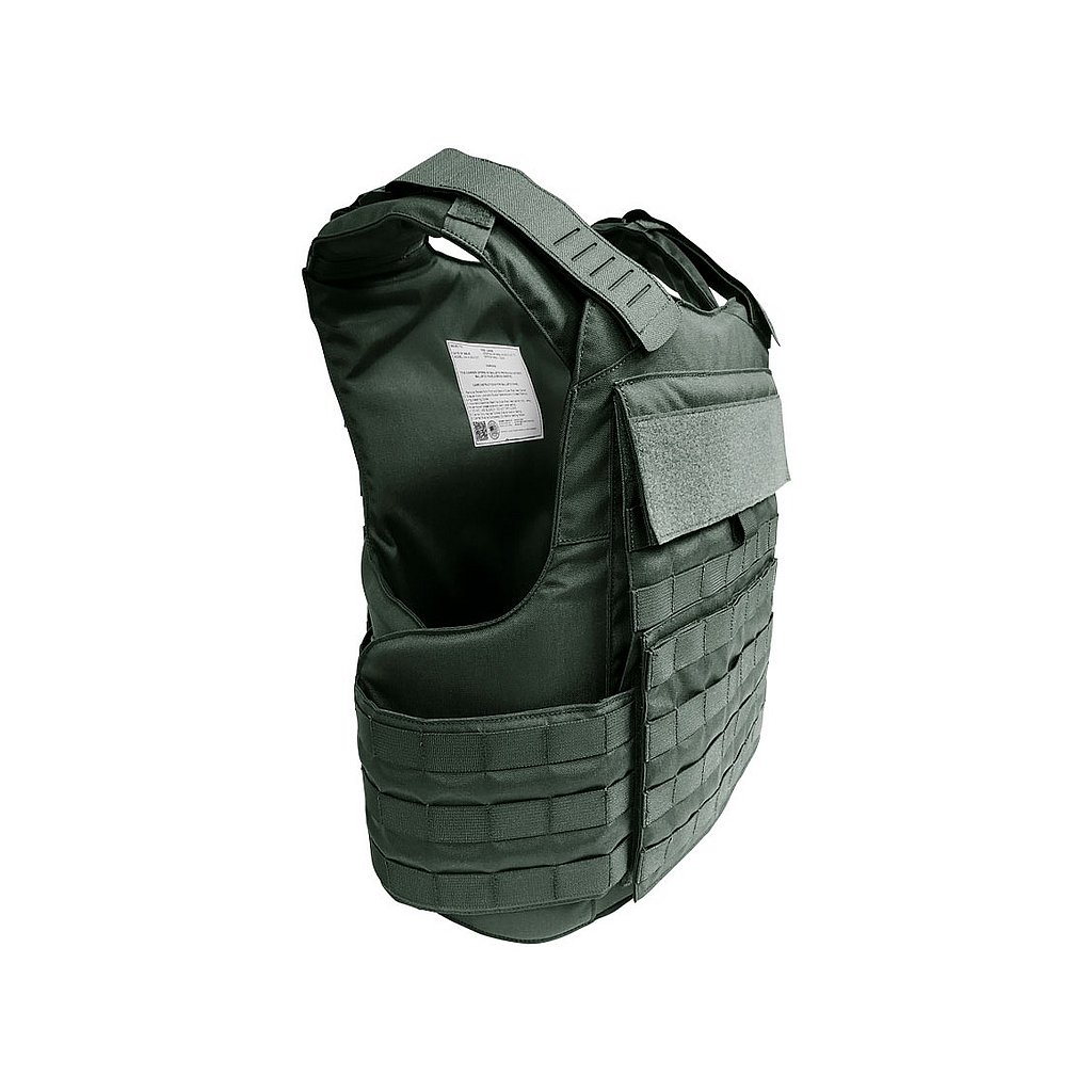 Warrior Full Cut Carrier Ranger Green Left View