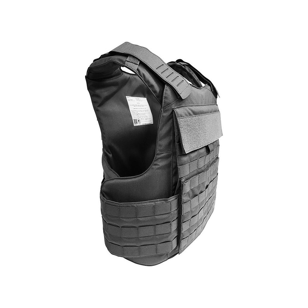 Warrior Full Cut Carrier Operator Grey Left View