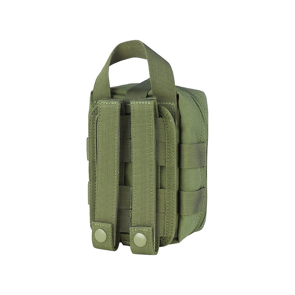 Rip Away Med Pouch Green Back