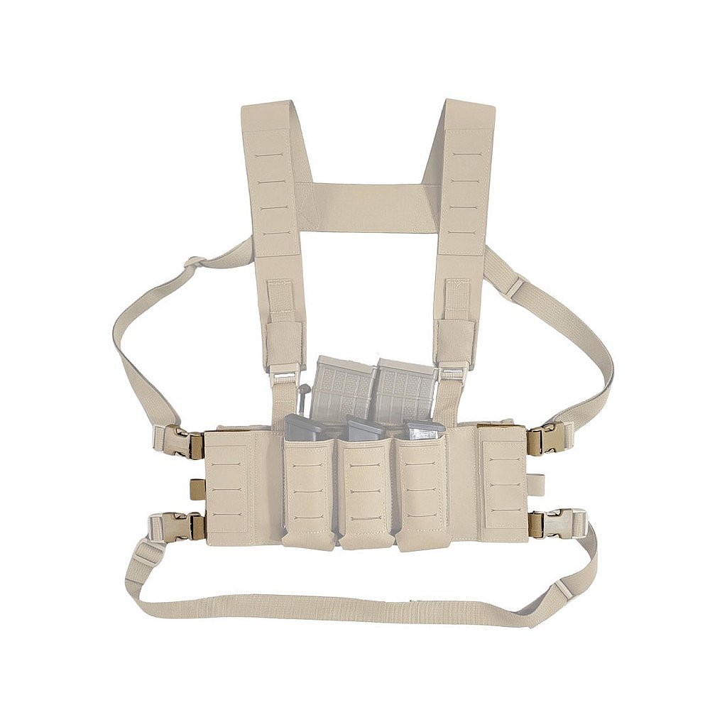 Hilo Chest Rig Buckle Duck Bill Inserts Setup