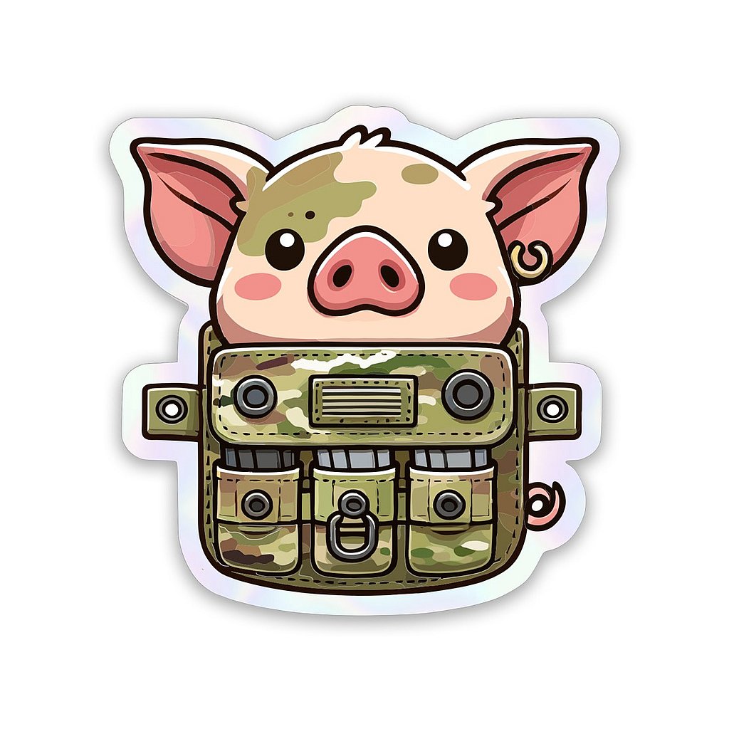 The RIGlet Holographic Sticker