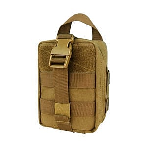 Rip Away Med Pouch Coyote Front