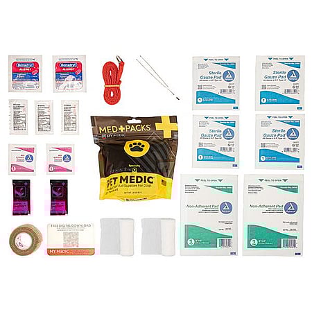 MedPacks Pet Medic Contents