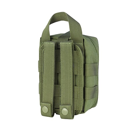 Rip Away Med Pouch Green Back