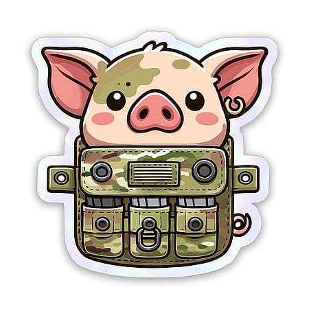 The RIGlet Holographic Sticker