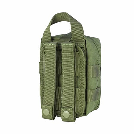 Rip Away Med Pouch Green Back