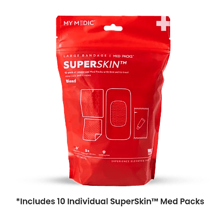 My Medic Superskin Large Bandage 10 Pack