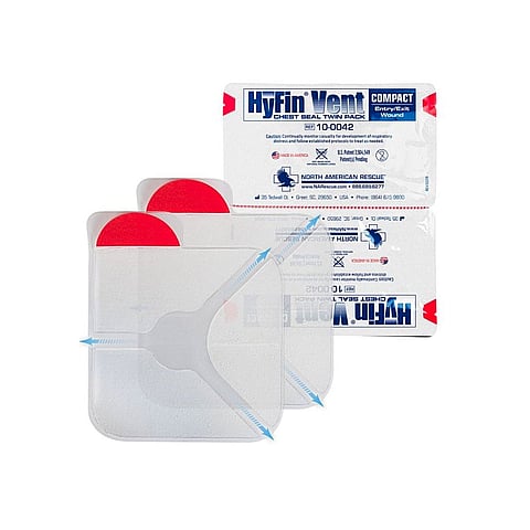 HyFin Vent Compact Chest Seal Twin Pack