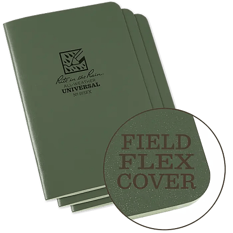 Stapled Notebook 3PK