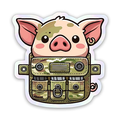 The RIGlet Holographic Sticker