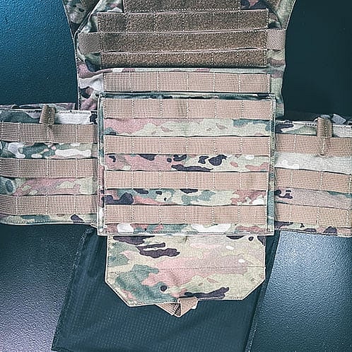 Plate Backer into Carrier