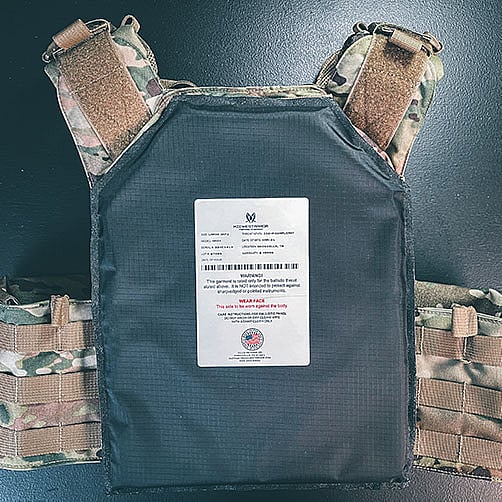 Plate Backer on Carrier