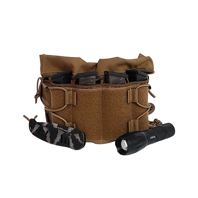 RUMP Rolled Up Pistol Mag Pouch Coyote Featured