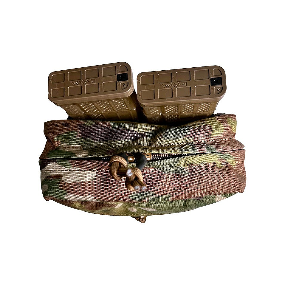 GP 7x6x3 Double Mag Pouch Top Multicam
